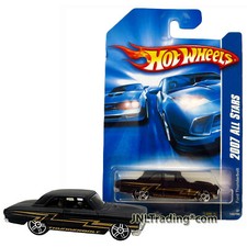Year 2006 Hot Wheels 2007 All Stars 1:64 Die Cast Car - Black FORD THUNDERBOLT