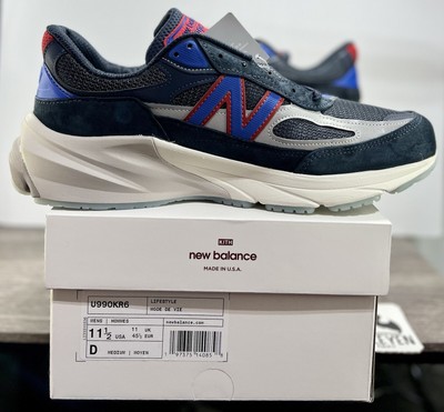 KITH X NEW BALANCE 990V6 MADE IN USA MSG NAVY | MEN