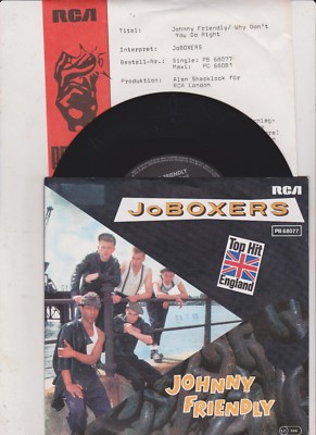 Jo Boxers  7 '' : Johnny Friendly