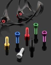 Water Bottle Cage Bolts Holder Screws Hex Socket Screws Aluminum Alloy
