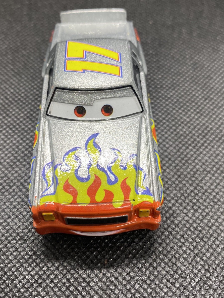 Disney Pixar Cars DARRELL CARTRIP #17 Chevy Monte Carlo 1:55