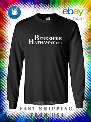 New Berkshire Hathaway Logo Long Sleeve Men's T-Shirt American T-Shirt