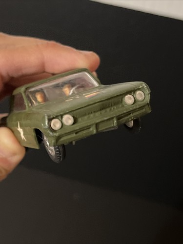 Corgi Oldsmobile Super 88 HQ Staff Military Metal Diecast Great Britain 4-1/8” - Picture 11 of 11