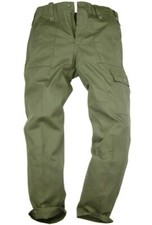 GENTS  OLIVE MILITARY COMBAT TROUSERS 100% cotton green Mens OG NATO cargo pants