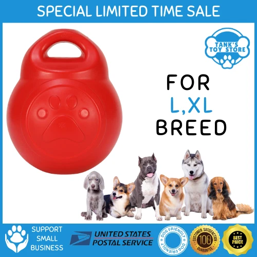 Rubber Ballistic Kettlebell Dog Toy