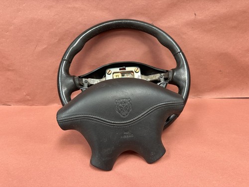Jaguar S Type 00-02 Steering Wheel Leather OEM 71K Miles - Picture 10 of 18
