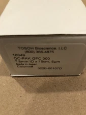 Tosoh HPLC Column QC-PAK GFC 300 7.8mm x 15cm Brand New