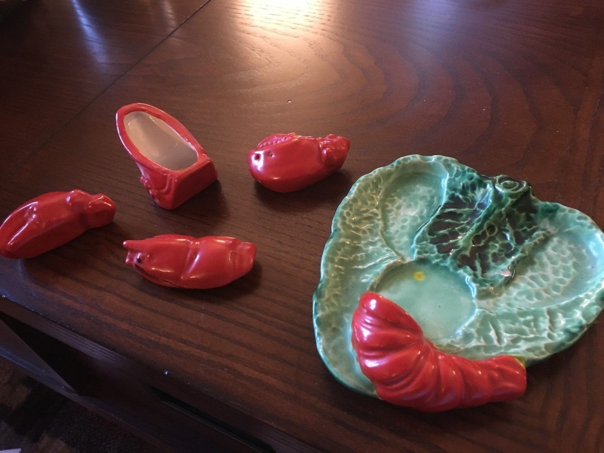 Vintage Lobster Salt & Pepper shaker set Made in Japan | eBay