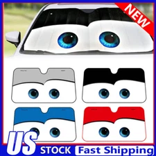 Car Windshield Sun Shade Cartoon Eye Visor SUV Auto Front Window Shield Cover GN