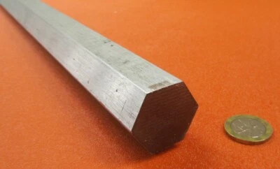 2024 Aluminum Hex Rod 1.125" (1 1/8) Hex x 3 Ft Length - Image 1 of 4