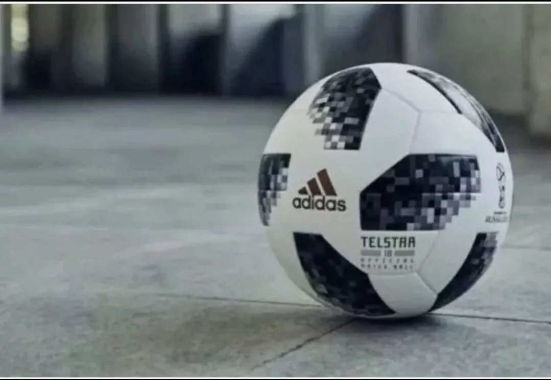 adidas Copa do Mundo Oficial 2018 Telstar, Bola Oficial, Branco, Tamanho 5