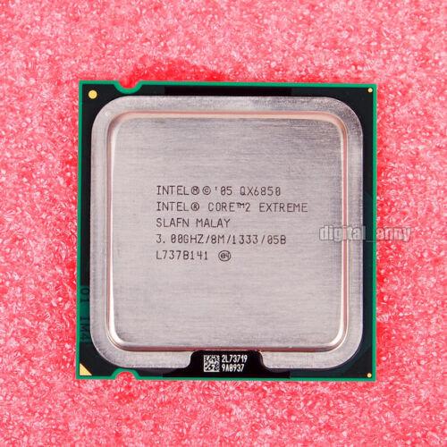 Czterordzeniowy procesor procesora Intel Core 2 Extreme QX6850 3 GHz SLAFN LGA 775 - Zdjęcie 1 z 1