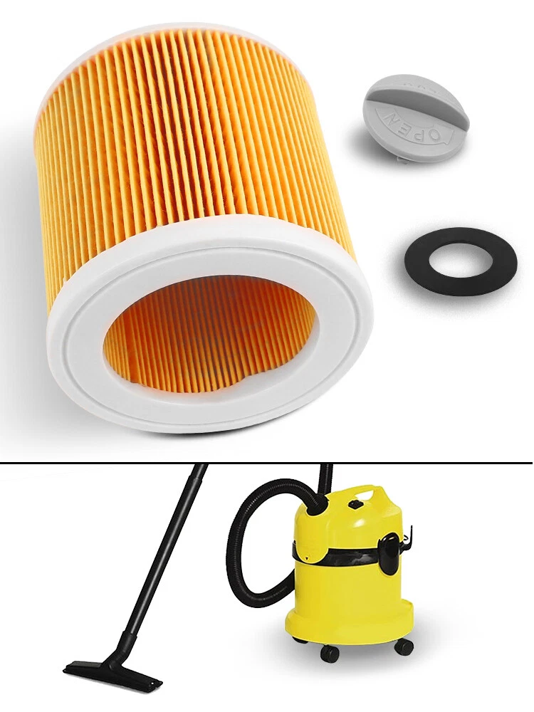 Wet & Dry Cartridge Filter For Karcher WD2.200 WD3.500 Hoover