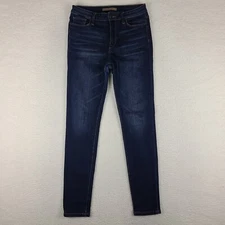 Joe's Jeans Womens 28 Blue Skinny High Rise Dark Wash Denim *