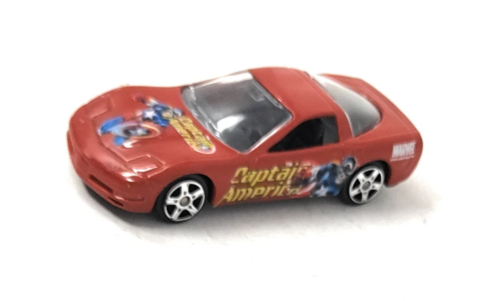 Maisto Die-Cast Captain America '97 Corvette - Image 3 of 4