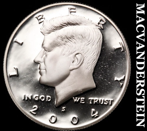 2004-S Kennedy Half- Silver Choice Gem Proof Luster No Reserve #i2253