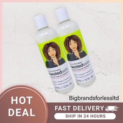 Twisted Sista Intensive Leave In Conditioner Coconut Avocado Almond - 354ml - 2 Stück