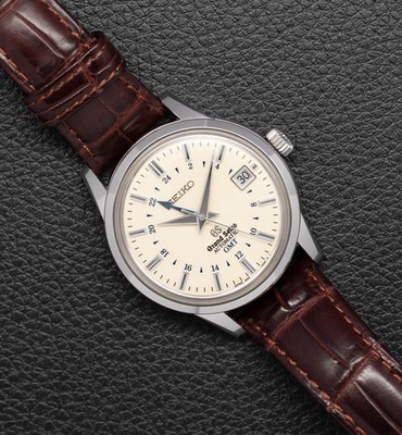 Grand Seiko Elegance Collection GMT SBGM021/9S66-00A0 Fullset 2013 Box+Papers -
