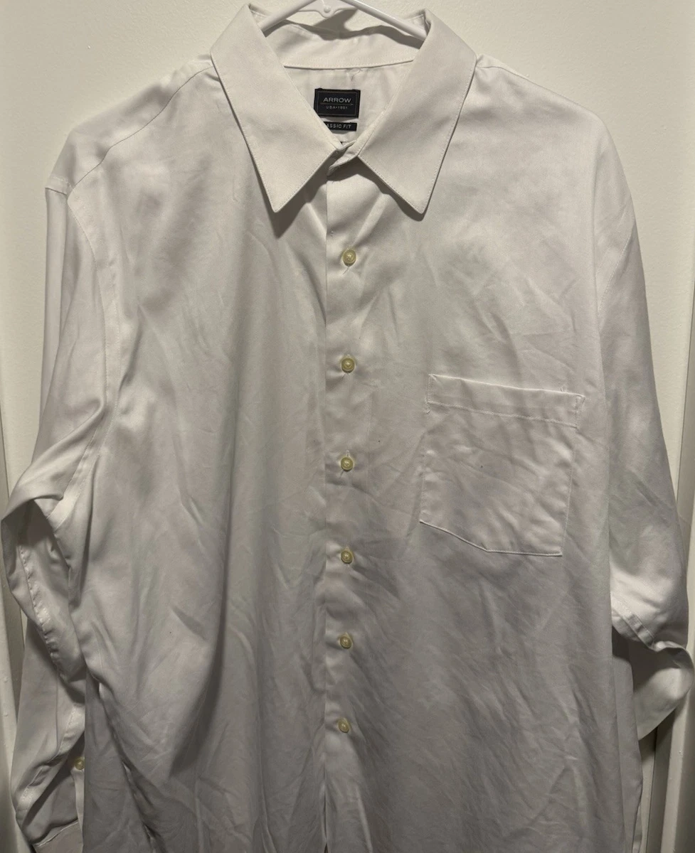 Arrow Classic Fit Dress Shirts for Men for sale | eBay Arrow Classic Fit Dress Shirts for Men for sale | eBay