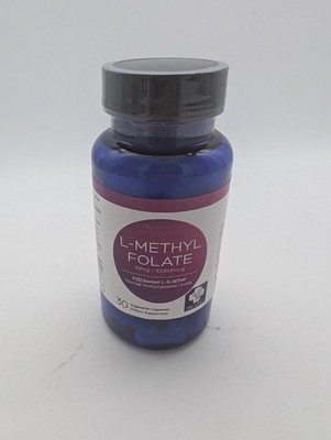 MD.Life L-Methylfolate 5-MTHF 10mg - Active Folic Acid & B Vitamin - 30 Caps