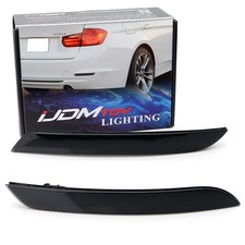 OE-Spec Smoke Rear Bumper Reflector Lens Assy For BMW F30 F31 F32 F33 3 4 Series
