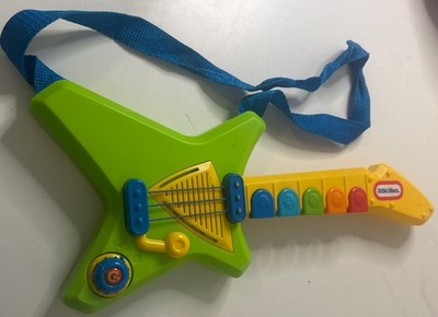 2009 Little Tikes Pop Tunes Guitar Interactive Musical Toddler Toy w/ 5 Songs