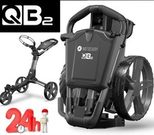 MOTOCADDY QB2 3 WHEEL PUSH GOLF TROLLEY BRAND NEW 2026 CHARCOAL 24 HOUR DELIVERY