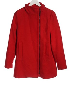 MANGO BASICS Übergangsmantel Damen Mantel Gr. DE 36 rot Casual-Look