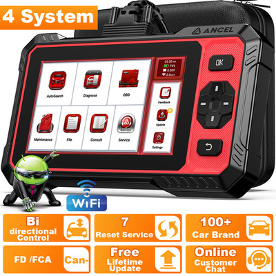 ANCEL DS400 Lite KFZ OBD2 Diagnosegerät 4 System Active Test Deutsch TPMS