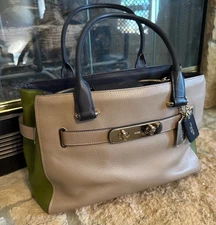 Coach Swagger Carryall Colorblock 2014-2016