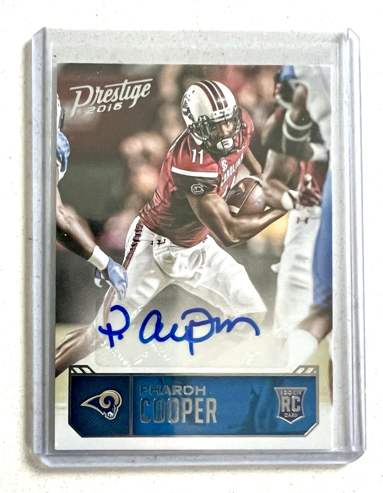 Pharoh Cooper Panini Prestige Rookie Signatures #PC Base