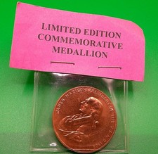 JAMES MADISON == BRONZE PEACE & FRIENDSHIP MEDAL ==  UNCIRCULATED