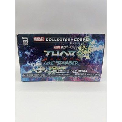 New Funko Pop Thor Love and Thunder Marvel Collector Corps Box Size XL