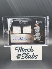 2022 Panini Absolute - Tools of the Trade 2 Swatch Signatures Cal Raleigh...