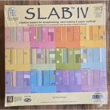 Slab IV Scrapbooking Creative Designer Paper Provo Craft