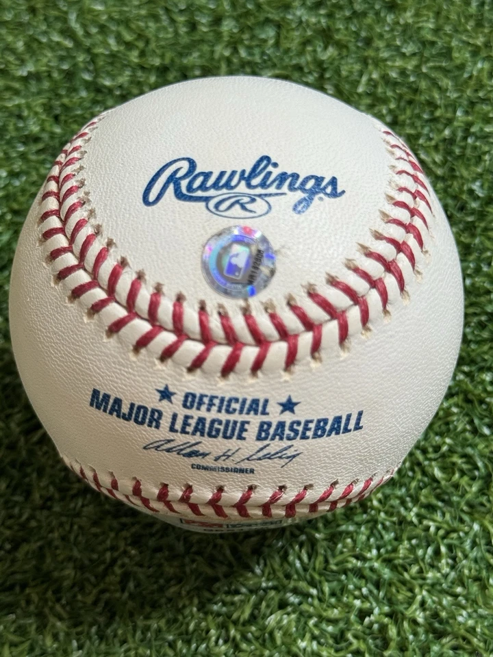 Béisbol firmado por Iván Rodríguez PSA/DNA Florida Marlins  Foto 3 de 4