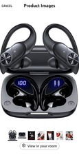 PocBuds Bluetooth Headphones Wireless Earbuds 80hrs Playtime Wireless Charging