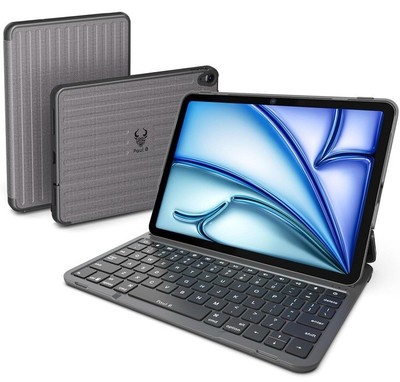 PAUL B WIRELESS BLUETOOTH TABLET KEYBOARD CASE Air 10.9 Inch