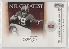 2010 Playoff National Treasures NFL Greatest 54/99 Hugh McElhenny #4 HOF 15dq
