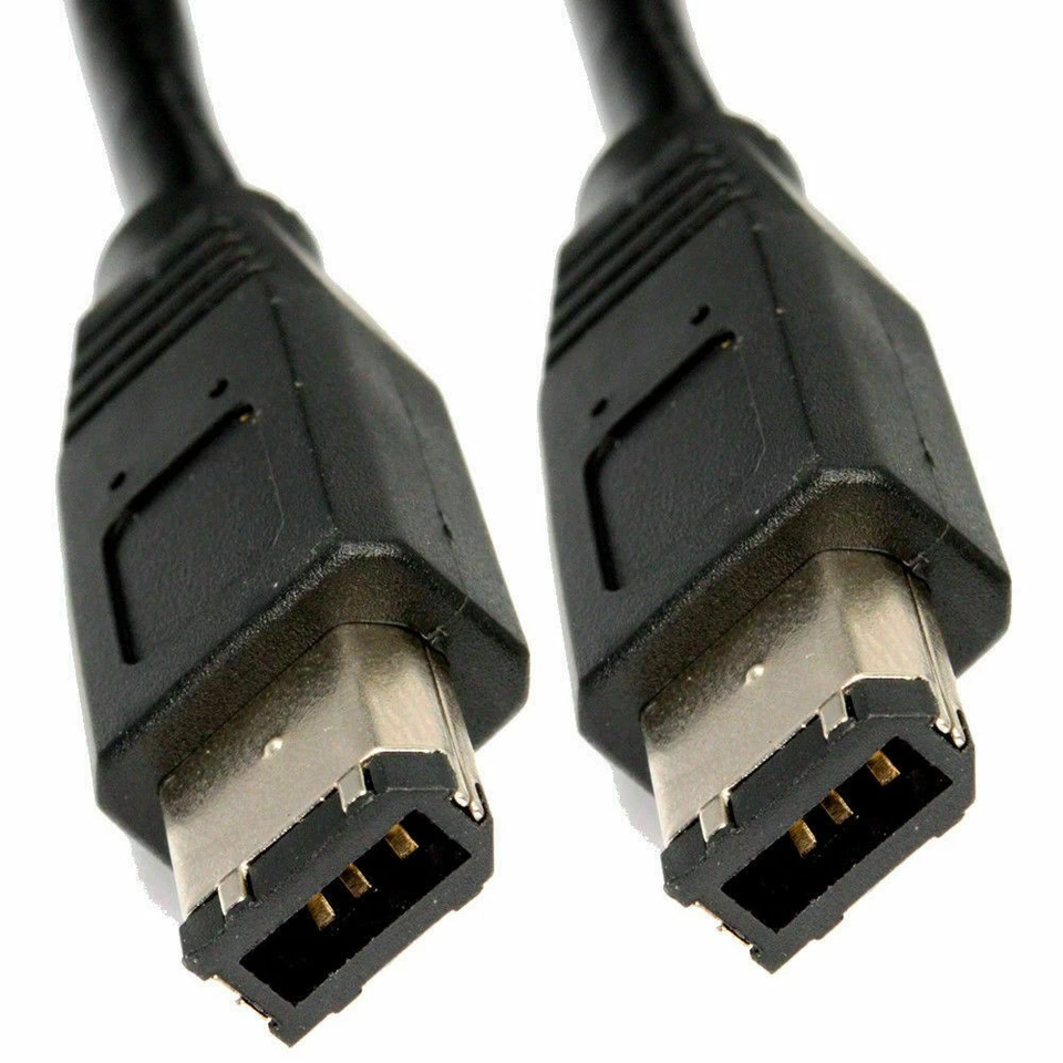 1m Firewire IEEE 1394 6 Pin to 6 Pin cable - Image 4 of 4