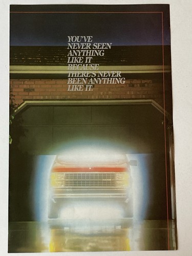 1984 Dodge Caravan Two Page Print Ad Revolution - Picture 2 of 4