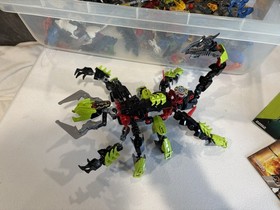 LEGO Hero Factory Waspix Witch Doctor Xplode Stringer Scorpio fire lord Bionicle