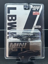 Mini GT #502 Lb Silhouette Lamborghini Aventador GT EVO Matte Black 1:64