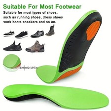 Orthotic Shoe Insoles Inserts Flat Feet High Arch Support for Plantar Fasciitis