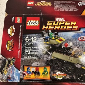 Lego Marvel Superheroes Empty Boxes 6866 76017