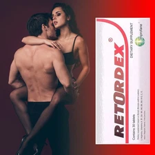 Retordex Sexual Stamina Vitamins - Increase Timing Strength Bull Like Power Men