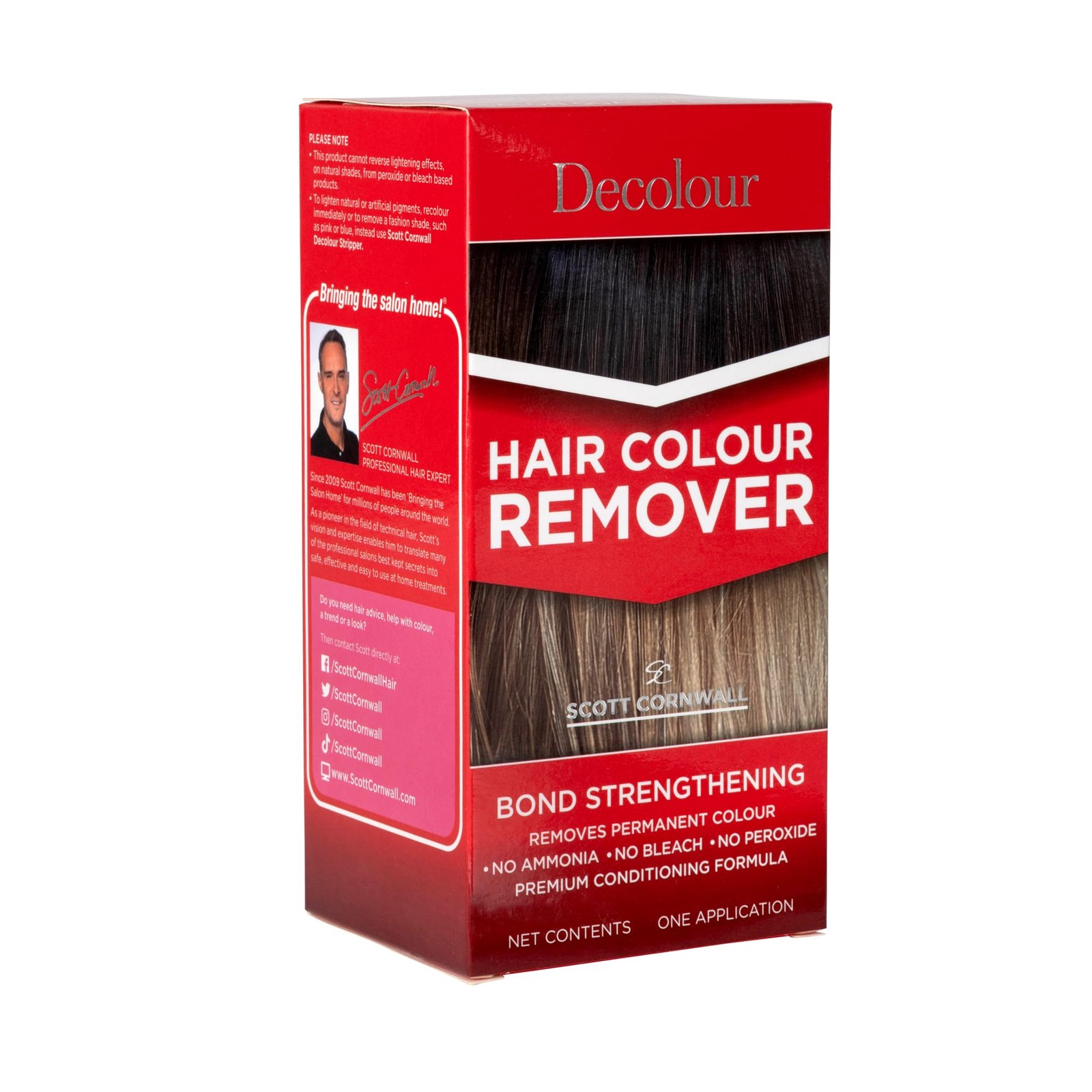 Scott Cornwall Decolour Hair Colour Remover For Dyed Hair Removes Unwanted