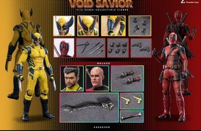Marvel Deadpool & Wolverine Deluxe Ver 1/12 Actionfigur Thunder Toys TD20232C