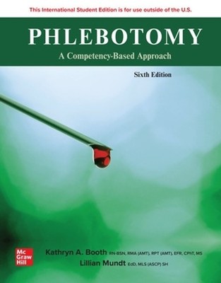 Phlebotomy: A Competency Based Approach ISE - 9781266092480