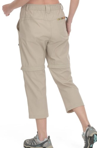 LITTLE DONKEY ANDY Women's Size L Convertible Hiking Lightweight Quick Dry Pants - Afbeelding 4 van 12